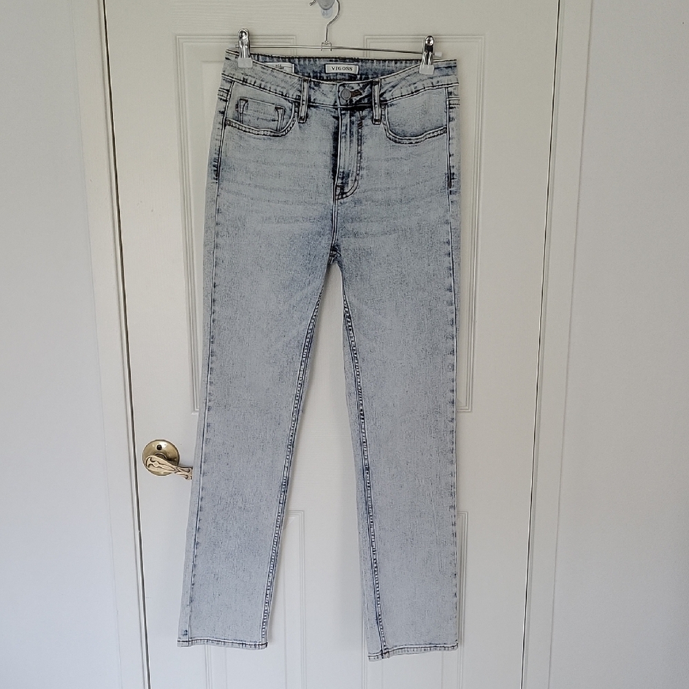 Vigoss Blue Straight Leg Jeans
